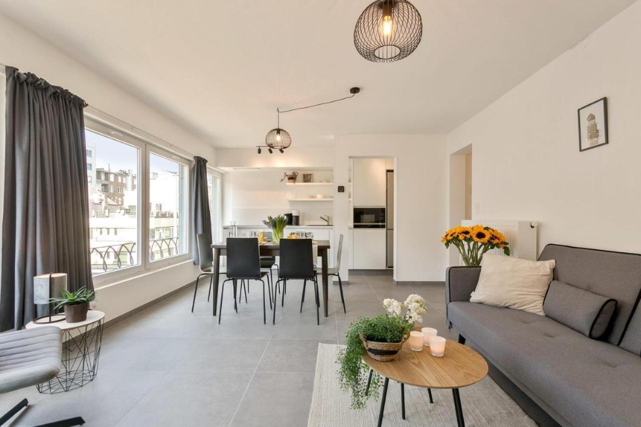Delightful Family Apartment At Only 50 Meters From The Beach / Panne A Cote De Panne Ngoại thất bức ảnh